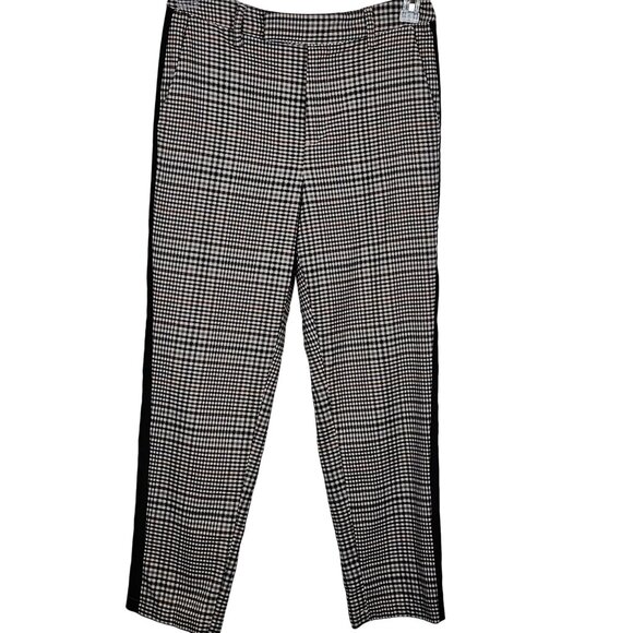 Womens Punk Casual Office Business Corpcore Fall Preppy Black/White Red Plaid 6 - Picture 1 of 13